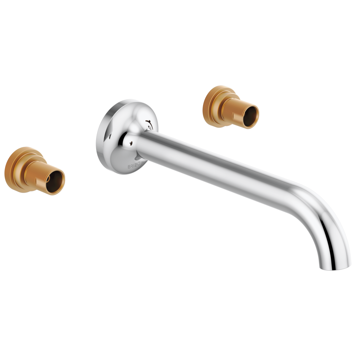 BRIZO Odin Widespread Lavatory Faucet - Less Handles 1.2 GPM — Chrome