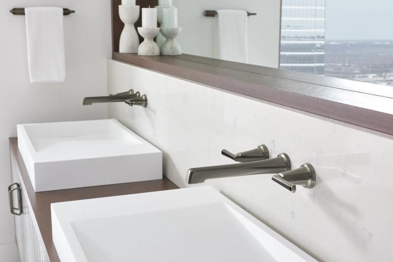 BRIZO Levoir Drawer Pull — Luxe Steel