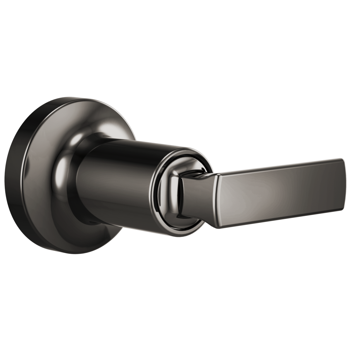 BRIZO Kintsu Sensori Volume Control Trim with Lever Handle — Brilliance Black Onyx