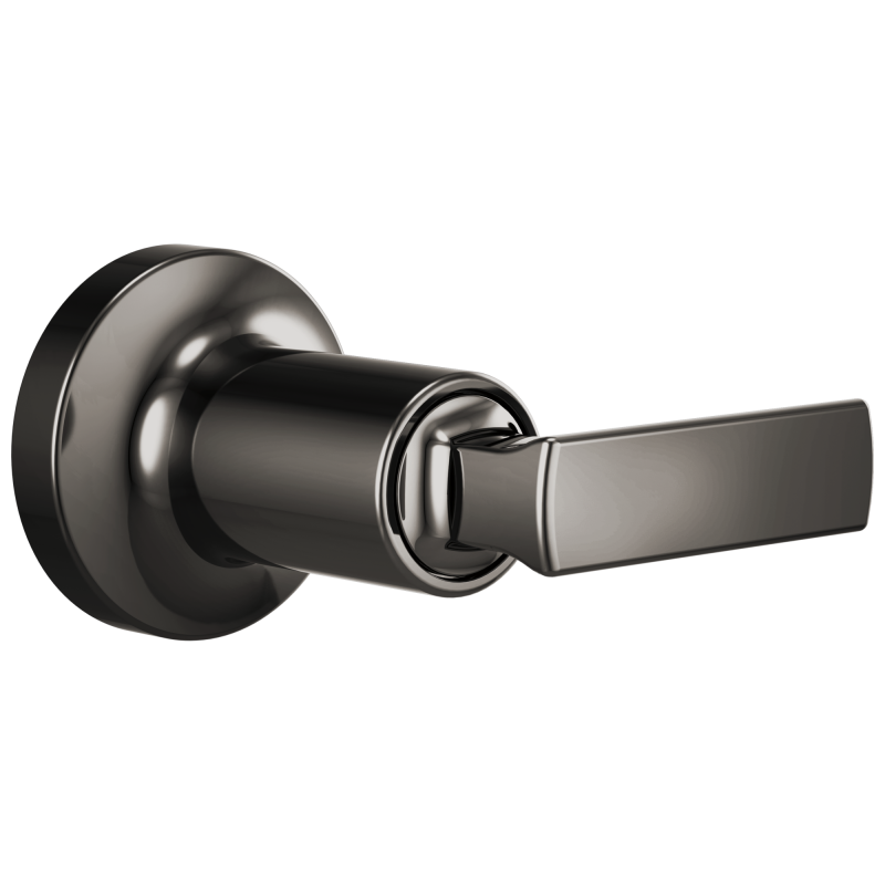 BRIZO Kintsu Sensori Volume Control Trim with Lever Handle — Brilliance Black Onyx