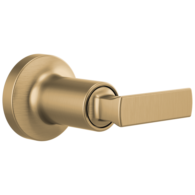 BRIZO Kintsu Sensori Volume Control Trim with Lever Handle — Luxe Gold