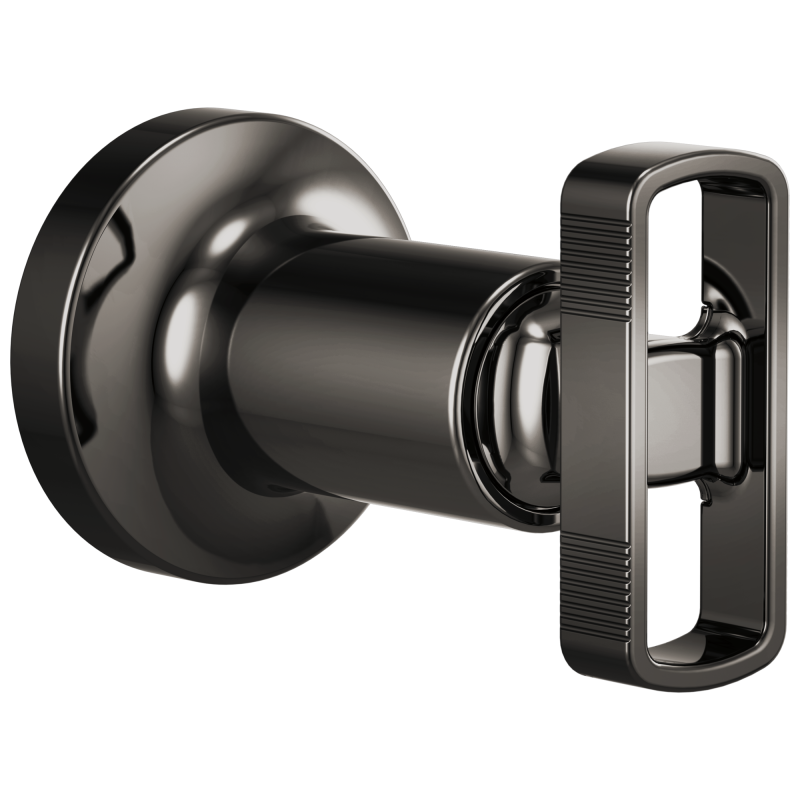 BRIZO Kintsu Sensori Volume Control Trim with Knob Handle — Brilliance Black Onyx