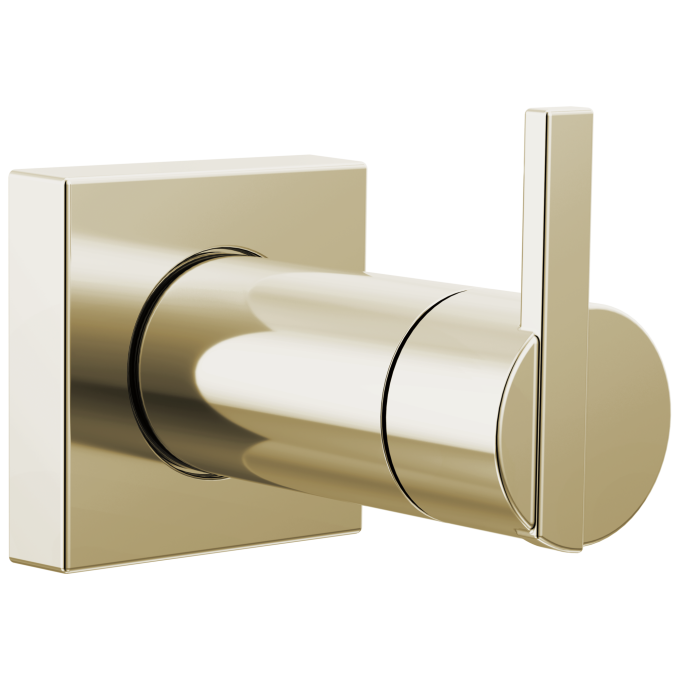 BRIZO Frank Lloyd Wright Sensori Volume Control Trim With Lunar Handle — Polished Nickel