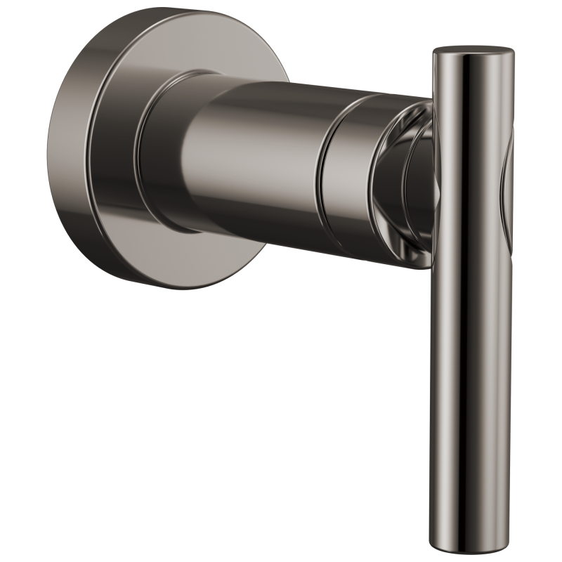 BRIZO Roccesco Sensori Volume Control Trim with Lever Handle — Brilliance Black Onyx