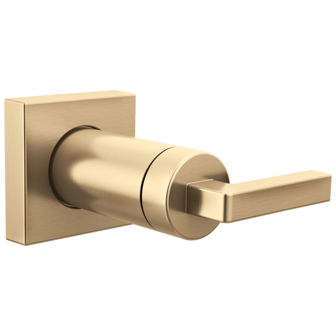 BRIZO Frank Lloyd Wright Sensori Volume Control Trim with Lever Handle — Luxe Gold
