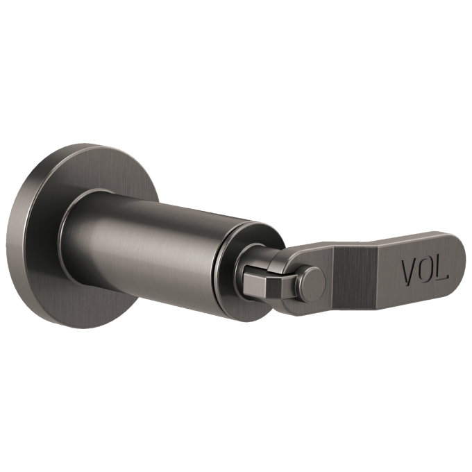 BRIZO Litze Sensori Volume Control Trim - Industrial Lever — Luxe Steel