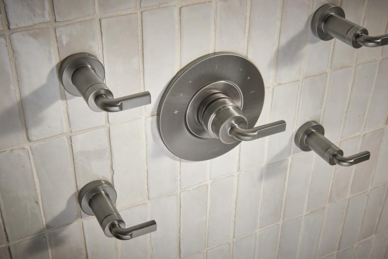 BRIZO Litze Sensori Thermostatic Valve Trim - Less Handle — Luxe Steel