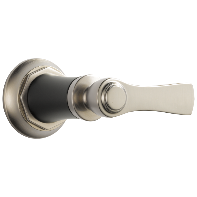 BRIZO Rook Sensori Volume Control Trim - Lever — Luxe Nickel  /Matte Black