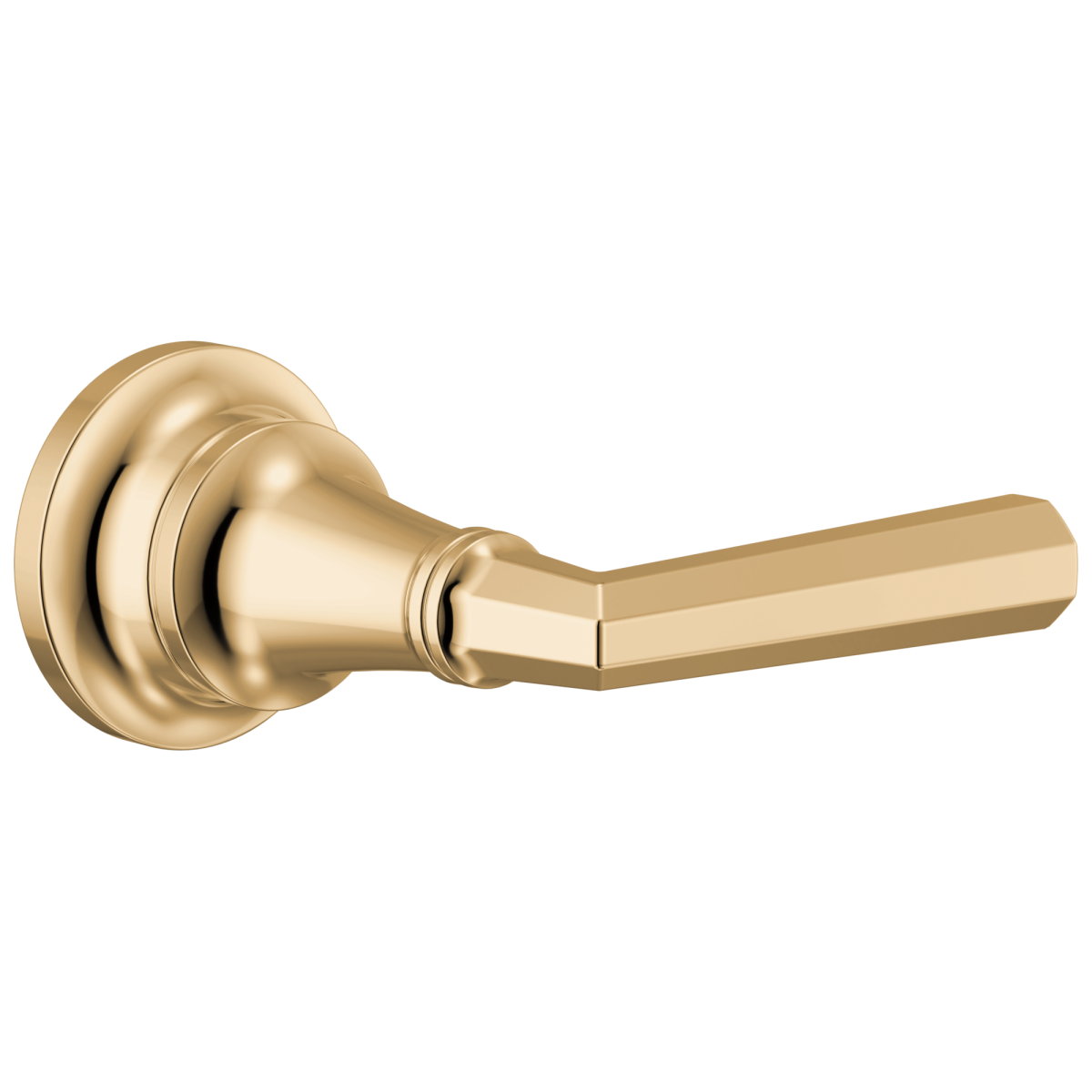 BRIZO Beauclere Sensori Volume Control Trim with Lever Handle — Polished Gold