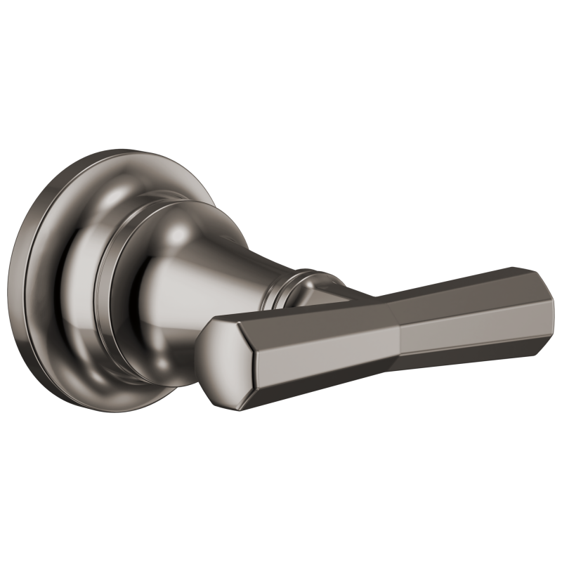 BRIZO Beauclere Sensori Volume Control Trim with Cross Handle — Brilliance Black Onyx