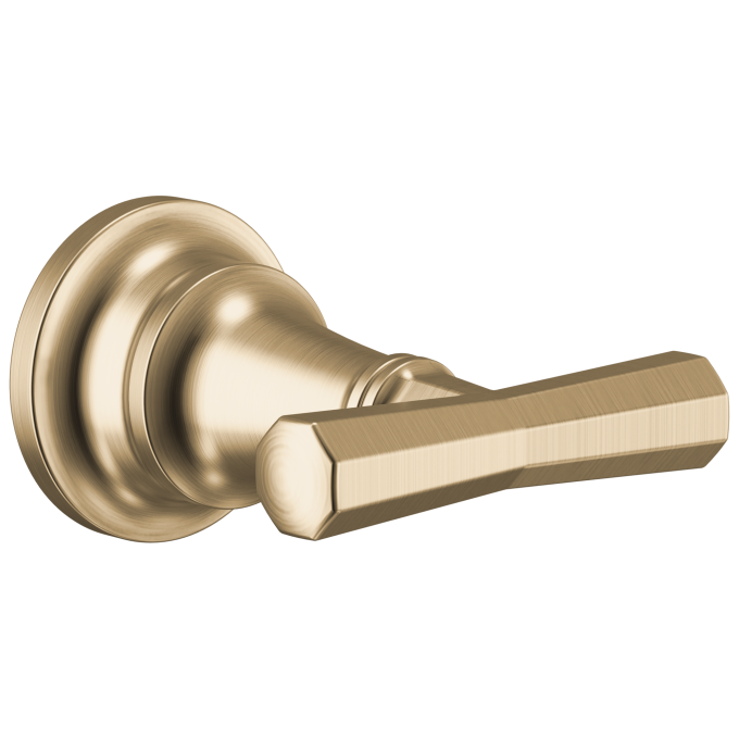 BRIZO Beauclere Sensori Volume Control Trim with Cross Handle — Luxe Gold