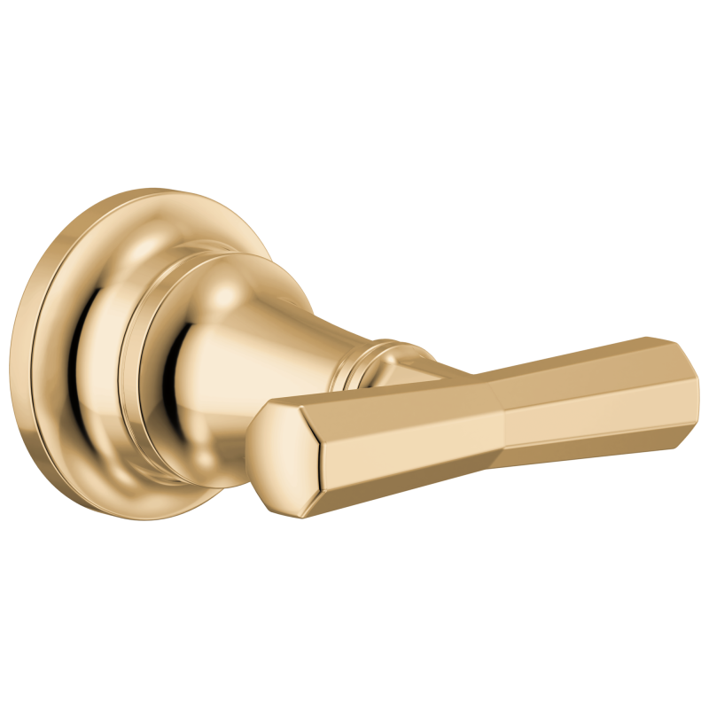 BRIZO Beauclere Sensori Volume Control Trim with Cross Handle — Polished Gold