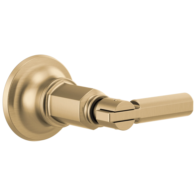 BRIZO Invari Sensori Volume Control Trim With Lever Handle — Luxe Gold