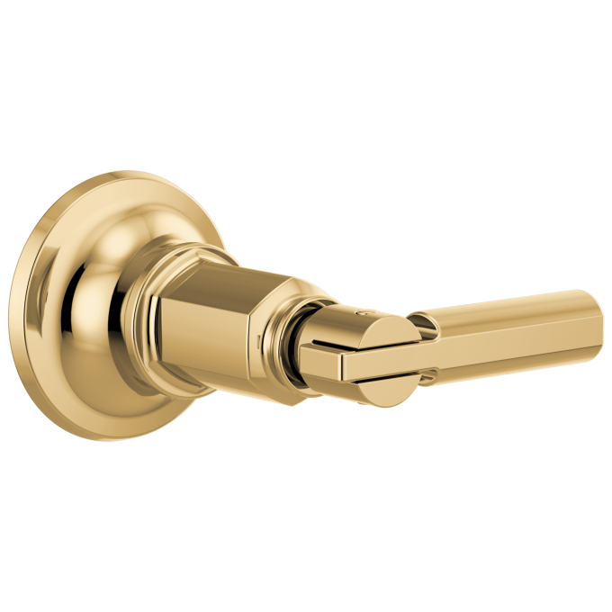 BRIZO Invari Sensori Volume Control Trim With Lever Handle — Polished Gold