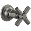 BRIZO Invari Sensori Volume Control Trim With Cross Handle — Luxe Steel