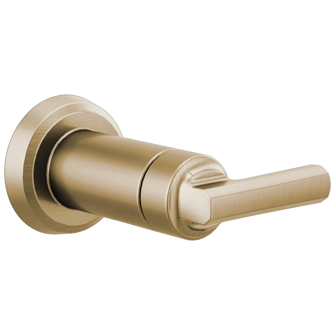 BRIZO Levoir Sensori Volume Control Trim Lever — Luxe Gold