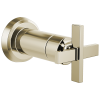 BRIZO Levoir Sensori Volume Control Trim Cross — Polished Nickel