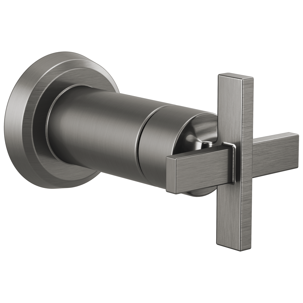 BRIZO Levoir Sensori Volume Control Trim Cross — Luxe Steel