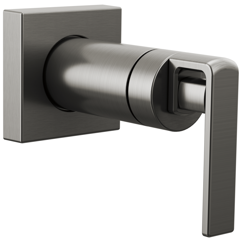 BRIZO Frank Lloyd Wright Sensori Volume Control Trim With Gap Lever Handle — Luxe Steel