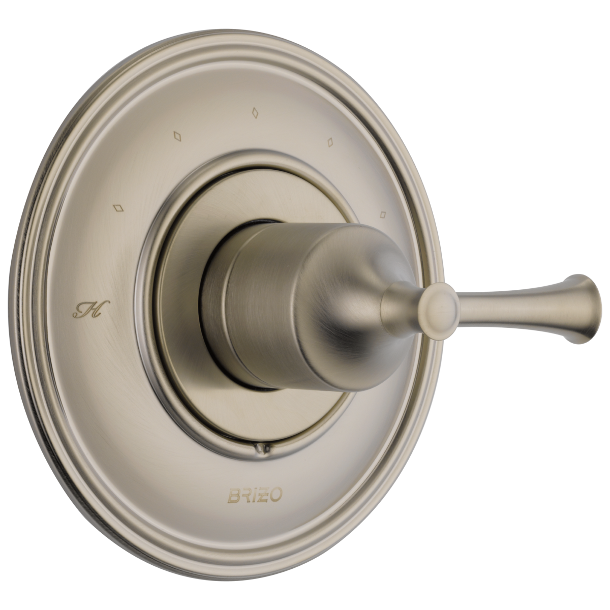 BRIZO Baliza Sensori Thermostatic Valve Trim — Brushed Nickel