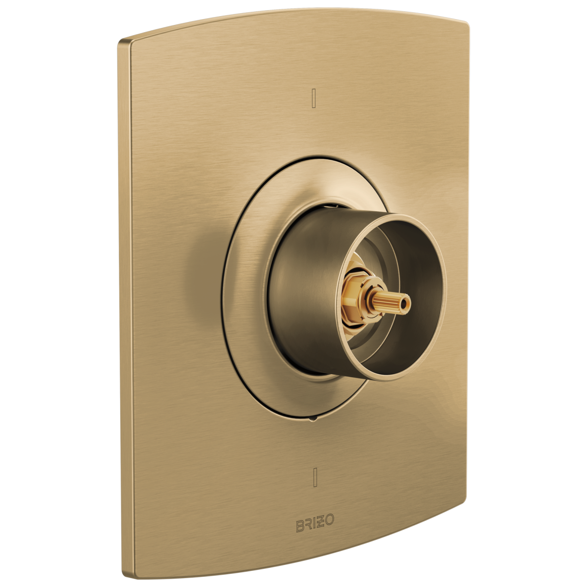 BRIZO Kintsu Sensori Thermostatic Valve Trim - Less Handle — Luxe Gold