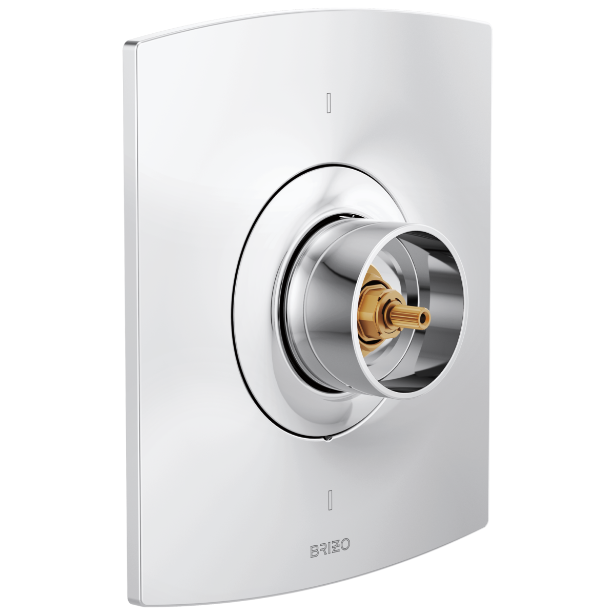 BRIZO Kintsu Sensori Thermostatic Valve Trim - Less Handle — Chrome