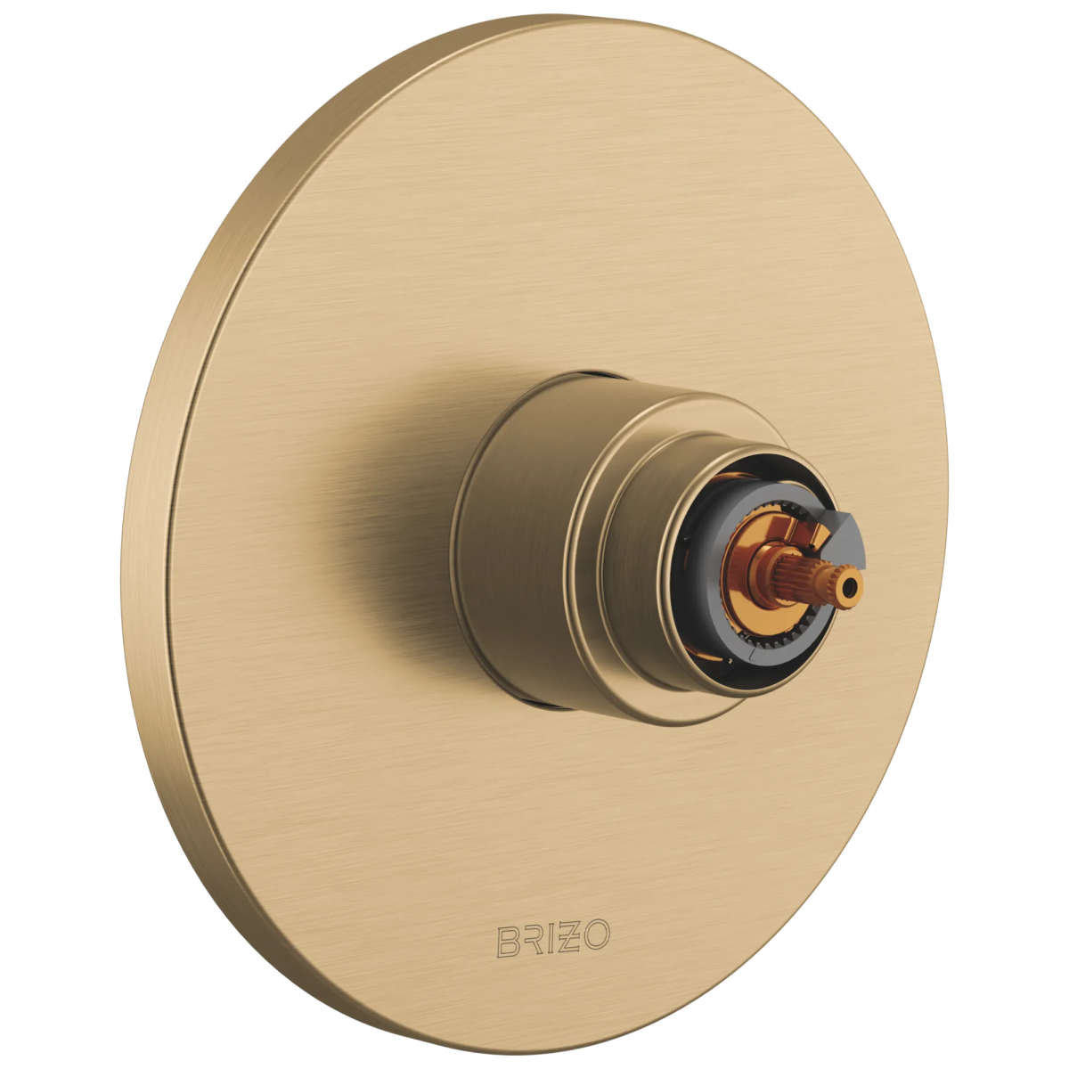BRIZO Roccesco Sensori Thermostatic Valve Trim - Less Handle — Luxe Gold