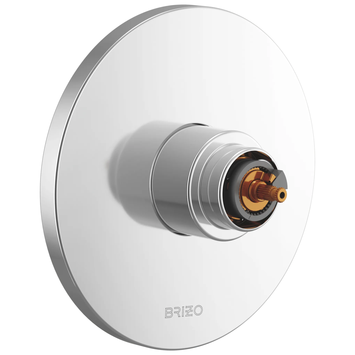 BRIZO Roccesco Sensori Thermostatic Valve Trim - Less Handle — Chrome