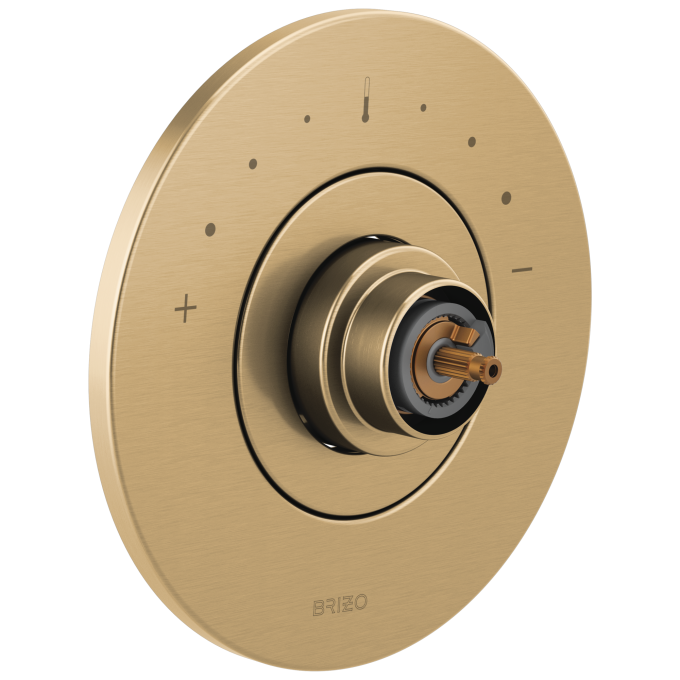 BRIZO Litze Sensori Thermostatic Valve Trim - Less Handle — Luxe Gold