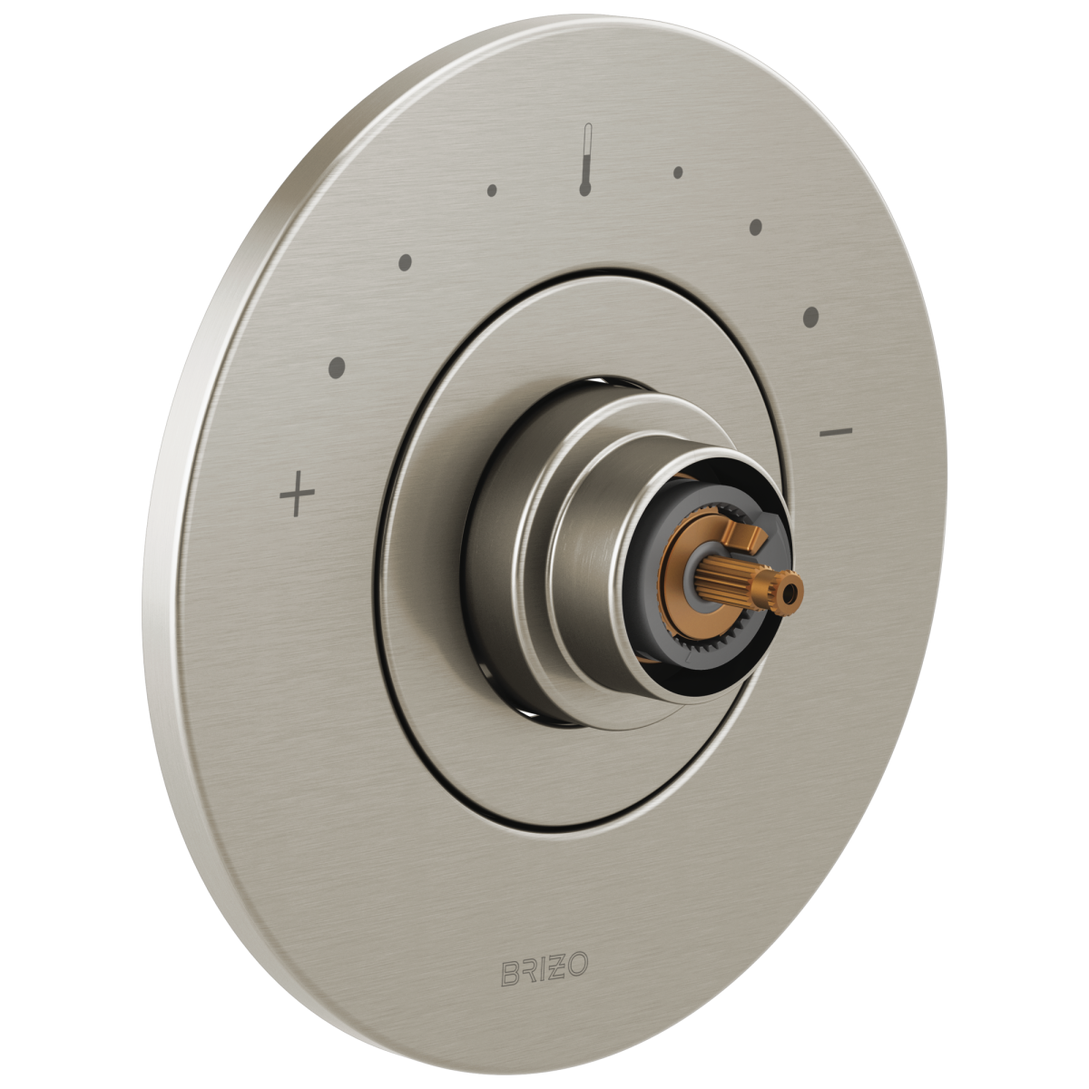 BRIZO Litze Sensori Thermostatic Valve Trim - Less Handle — Luxe Nickel