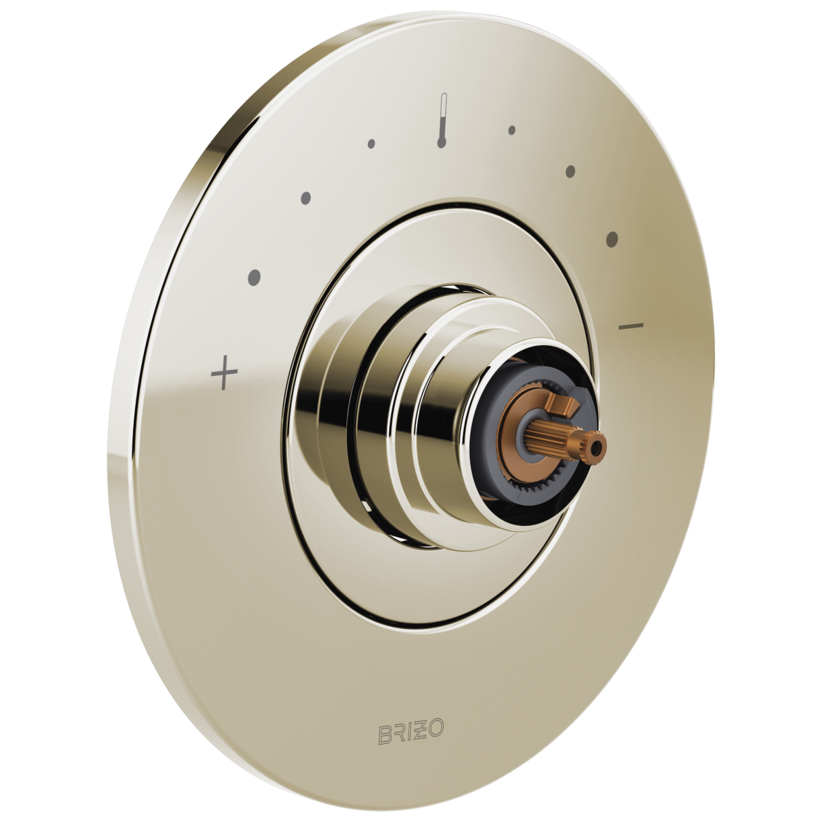 BRIZO Litze Sensori Thermostatic Valve Trim - Less Handle — Polished Nickel