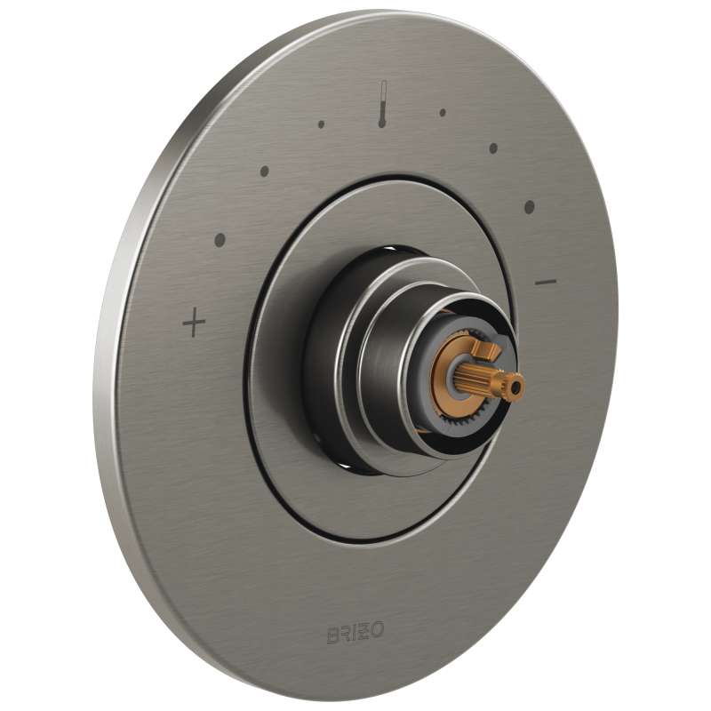 BRIZO Litze Sensori Thermostatic Valve Trim - Less Handle — Luxe Steel