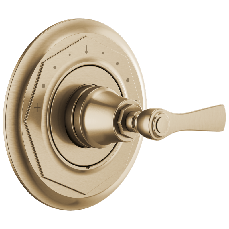 BRIZO Rook Sensori Thermostatic Valve Trim - Lever — Luxe Gold