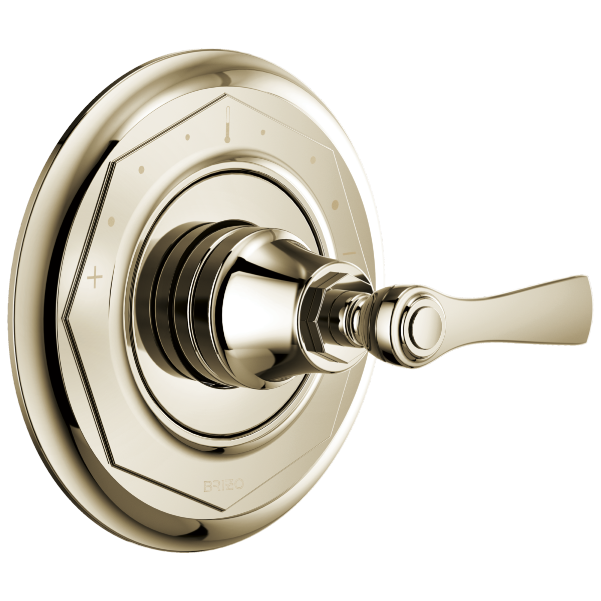BRIZO Rook Sensori Thermostatic Valve Trim - Lever — Polished Nickel