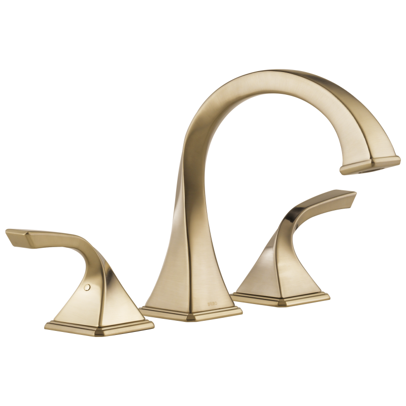 BRIZO Virage Roman Tub Faucet — Luxe Gold