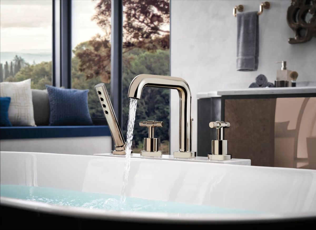 BRIZO Litze 8" Towel Bar — Polished Nickel