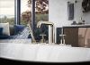 BRIZO Litze Roman Tub with Handshower - Less Handles — Polished Nickel