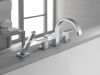 BRIZO Siderna Roman Tub Faucet Lever Handle Kit — Chrome