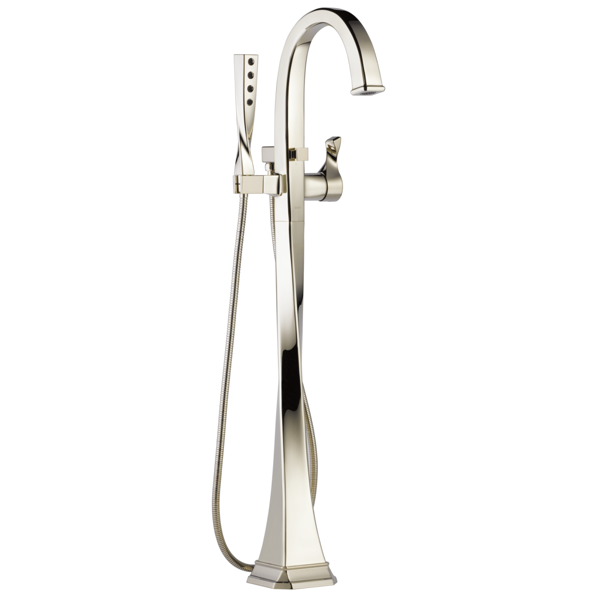BRIZO Virage Single-Handle Freestanding Tub Filler — Polished Nickel