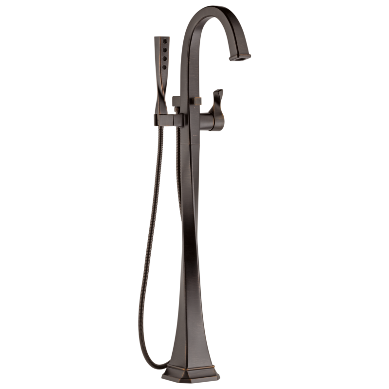 BRIZO Virage Single-Handle Freestanding Tub Filler — Venetian Bronze