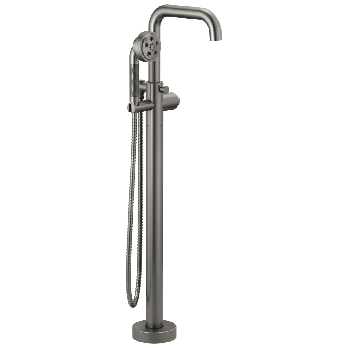 BRIZO Litze Single-Handle Freestanding Tub Filler - Less Handle — Luxe Steel