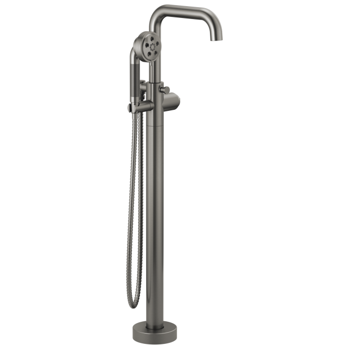 BRIZO Litze Single-Handle Freestanding Tub Filler - Less Handle — Luxe Steel