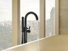 BRIZO Jason Wu for BRIZO Single-Handle Freestanding Tub Filler — Matte Black