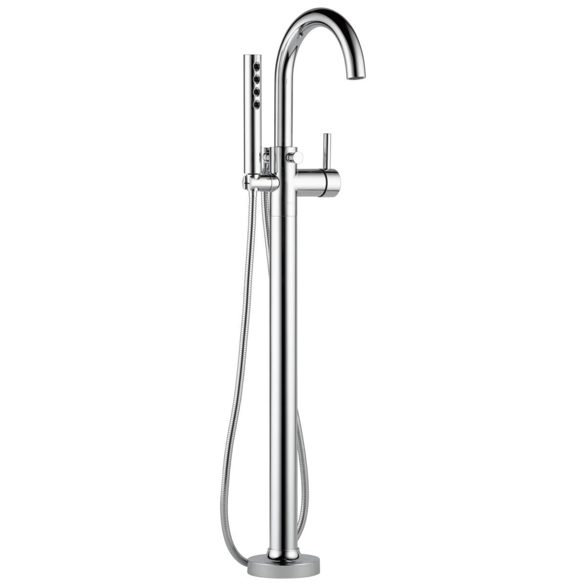 BRIZO Odin Single-Handle Freestanding Tub Filler — Chrome