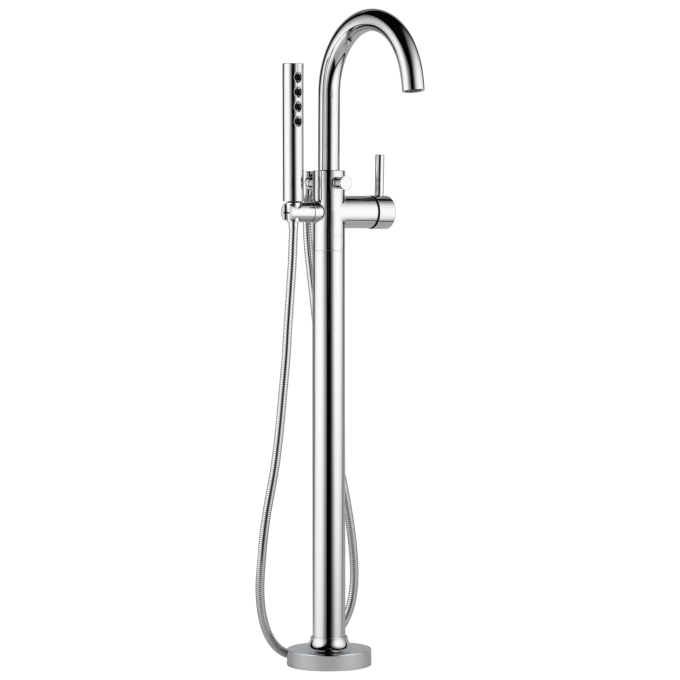 BRIZO Odin Single-Handle Freestanding Tub Filler — Chrome