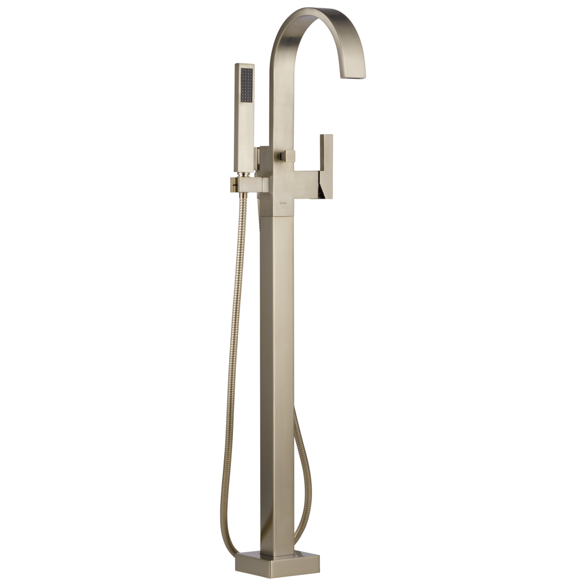 BRIZO Siderna Single-Handle Freestanding Tub Filler — Brushed Nickel