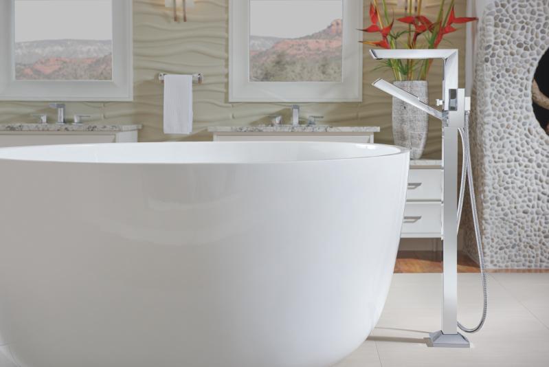 BRIZO Vettis 8" Towel Bar — Chrome