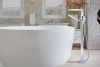 BRIZO Vettis Single-Handle Floor Mount Tub Filler — Chrome
