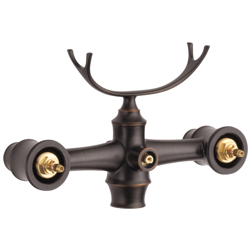 BRIZO Traditional Two-Handle Freestanding Tub Filler Body Assembly Trim - Less Handles — Venetian Bronze