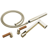 Polished Nickel Wood